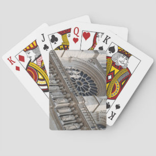 Notre Dame detail Playing Cards
