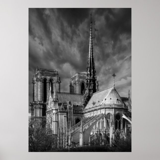 Notre-Dame from Paris Poster (Front)