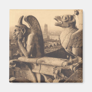 Notre Dame Gargoyle Magnet