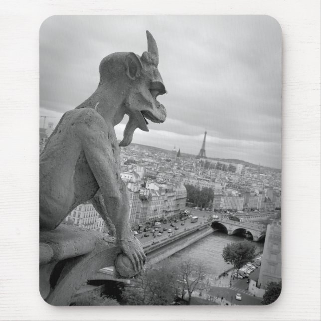 Notre Dame Gargoyle Mousepad (Front)