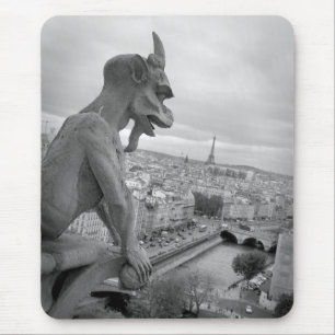 Notre Dame Gargoyle Mousepad