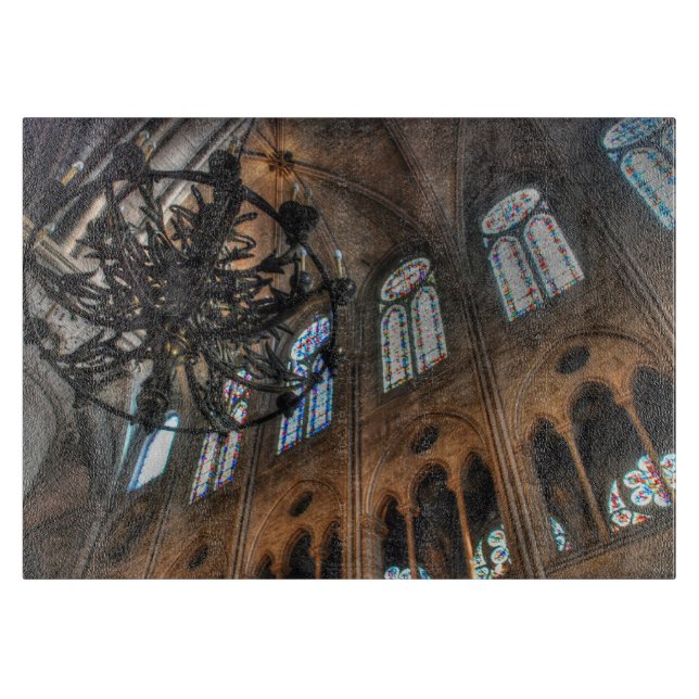 Notre Dame interior Cutting Board (Front)