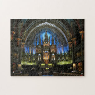 Notre-Dame Montreal Cathedral Altar Jigsaw Puzzle