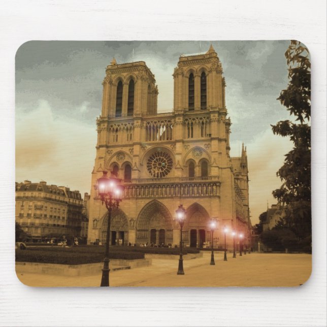Notre Dame Mouse Mat (Front)