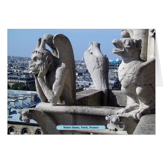 Notre Dame, Paris, France (Front Horizontal)