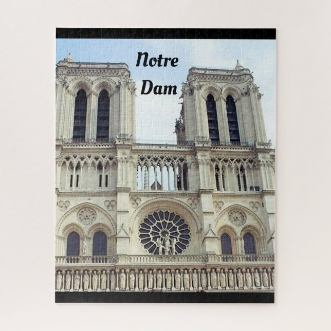 NOTRE DAME PARIS FRANCE JIGSAW PUZZLE (Vertical)