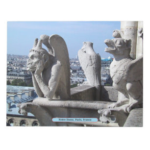 Notre Dame, Paris, France Notepad