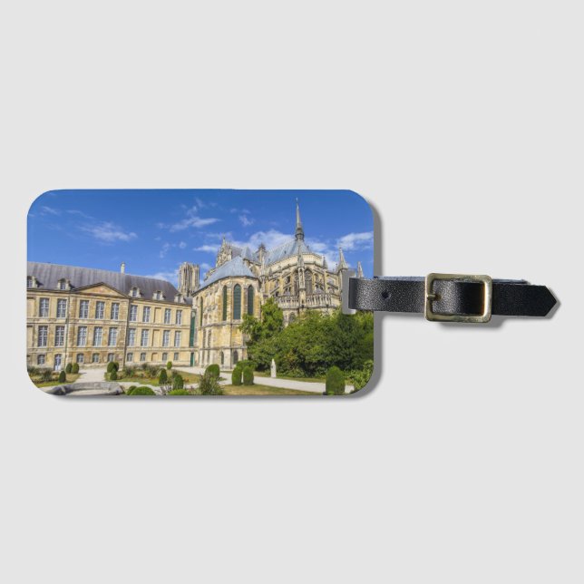 Notre Dame Paris Luggage Tag (Front Horizontal)