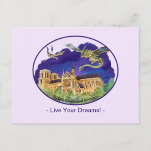 Notre Dame Post Card - Dreams