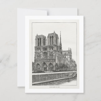 Notre Dame postcard
