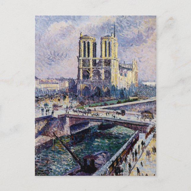 Notre Dame Postcard (Front)