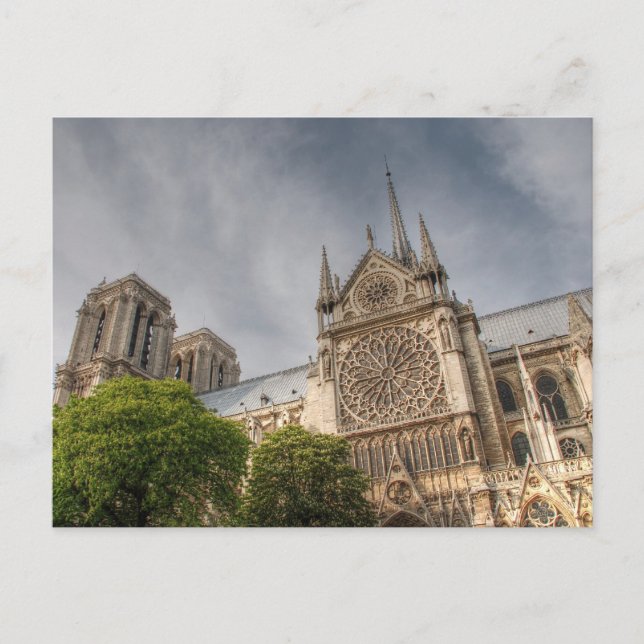 Notre Dame Postcard (Front)