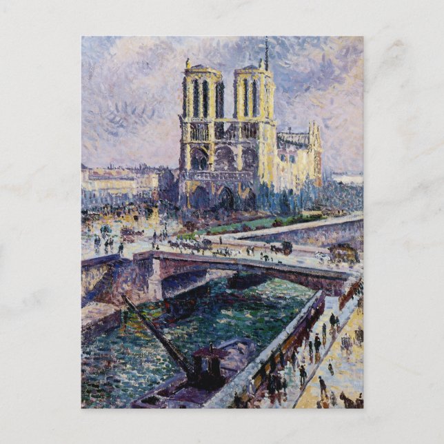 Notre Dame Postcard (Front)