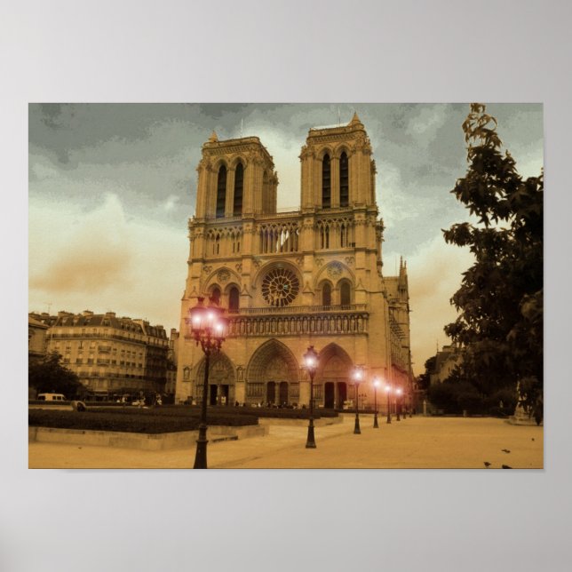 Notre Dame Poster (Front)