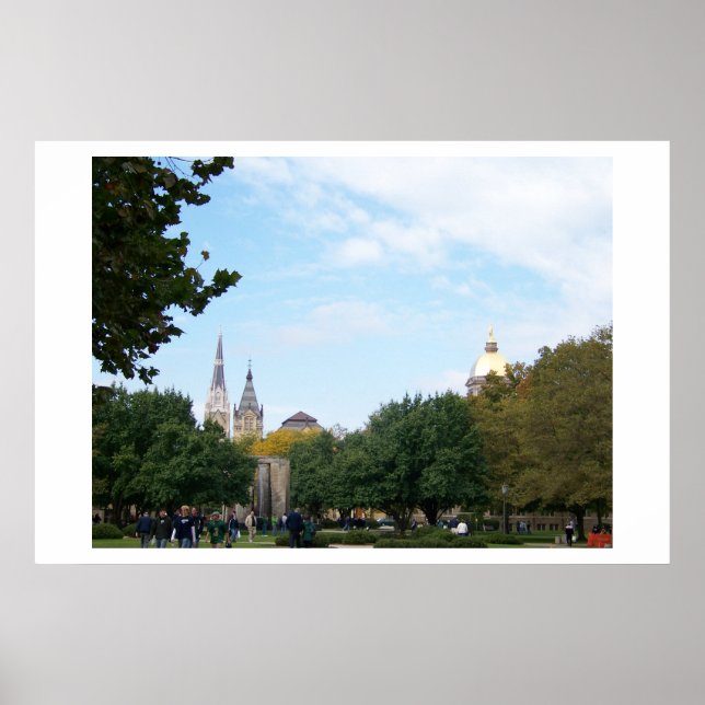 Notre Dame Poster (Front)