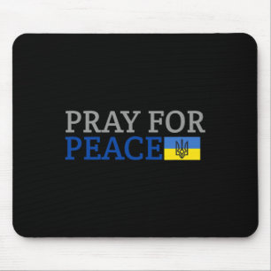 Notre Dame Pray For Peace Mouse Mat
