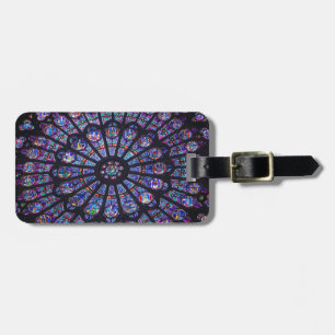 Notre Dame Rose Window Luggage Tag