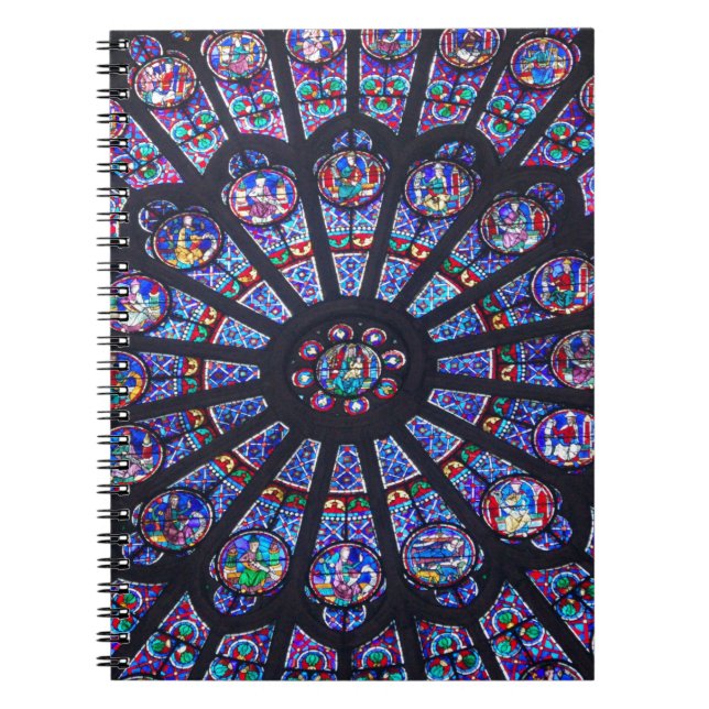 Notre Dame Rose Window Notebook (Front)