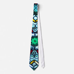 Notre Dame Stained Glass Tie
