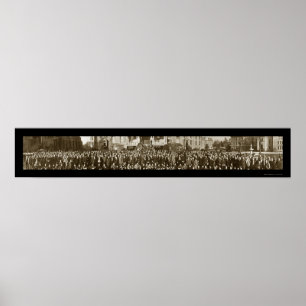 Notre Dame Students Photo 1914 Poster