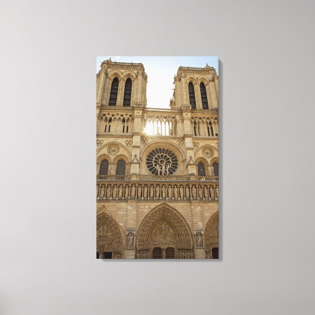 NotreDam Canvas Print (Front)