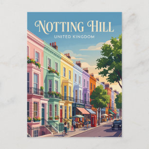 Notting Hill London United Kingdom Postcard