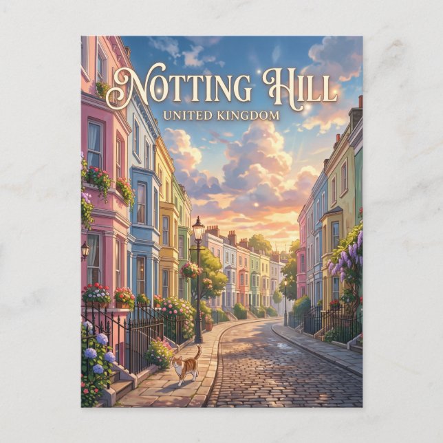 Notting Hill United Kingdom Postcard (Front)
