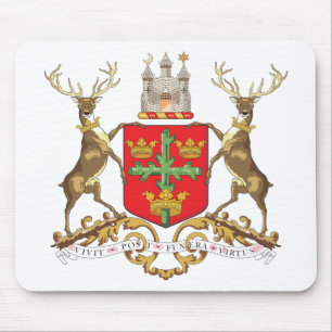 Nottingham Coat of Arms Mouse Mat