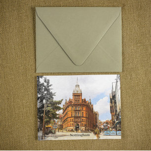 Nottingham England UK  Postcard