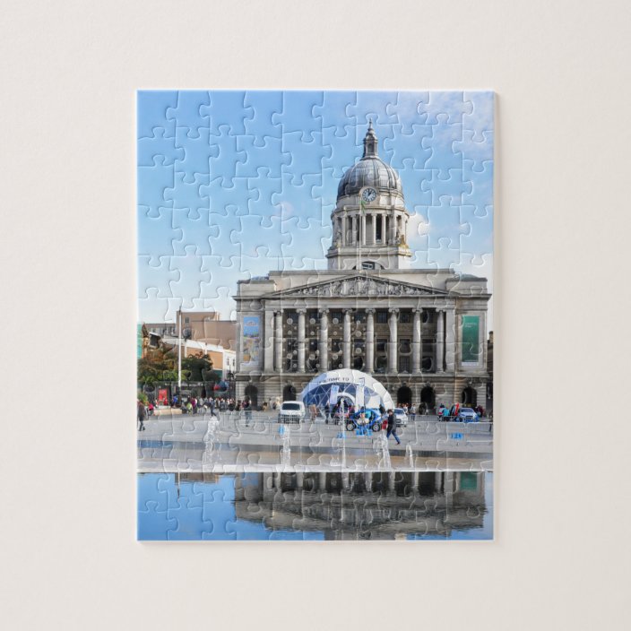 Nottingham Jigsaw Puzzle Zazzle.co.uk