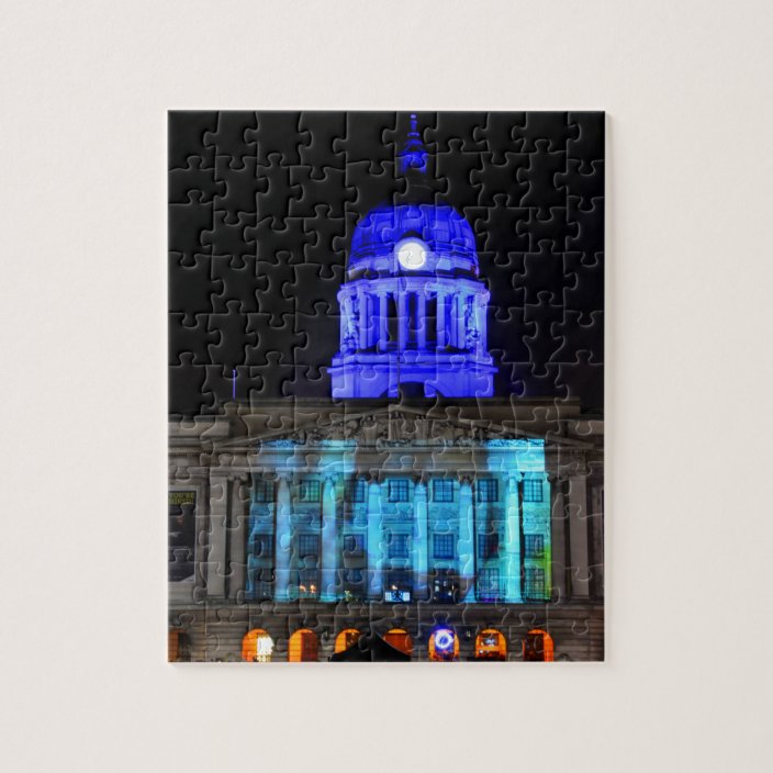 Nottingham Jigsaw Puzzle Zazzle.co.uk