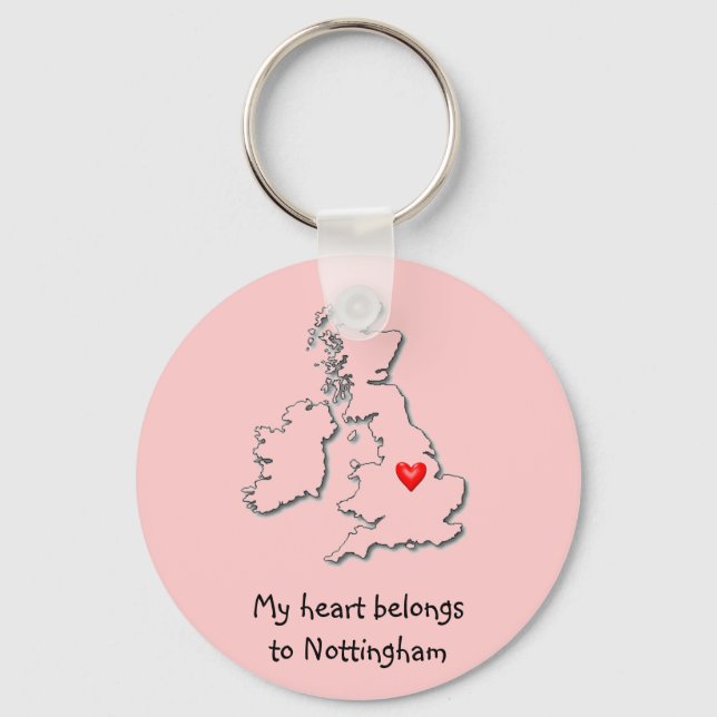 Nottingham Key Ring (Front)