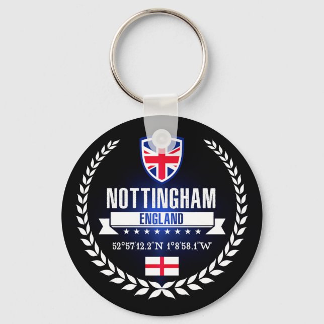 Nottingham Key Ring (Front)