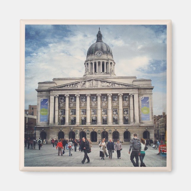 Nottingham Market Square Magnet (Front)