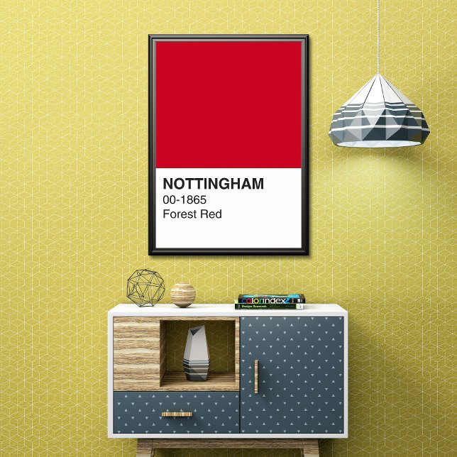 Nottingham Red Forest - Full Width Poster (Creator Uploaded)