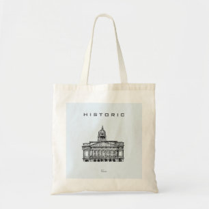 Nottingham Tone Sketch Tote Bag