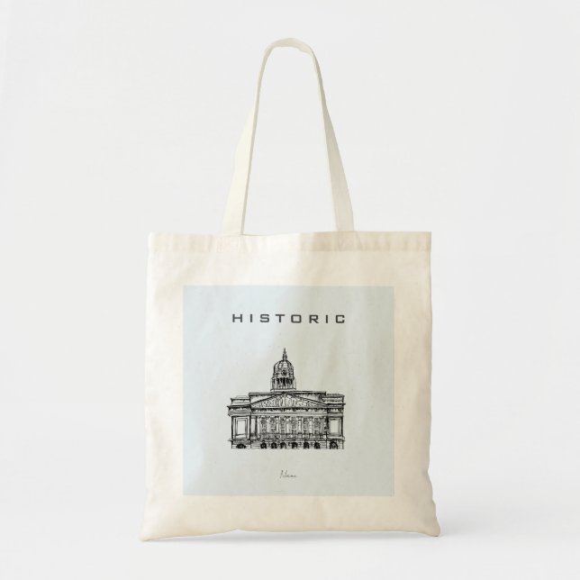 Nottingham Tone Sketch  Tote Bag (Front)
