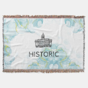 Nottingham Tone Watercolor Blanket