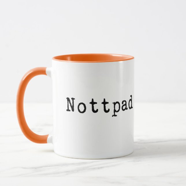 Nottpad Greedy Toad Mug (Left)