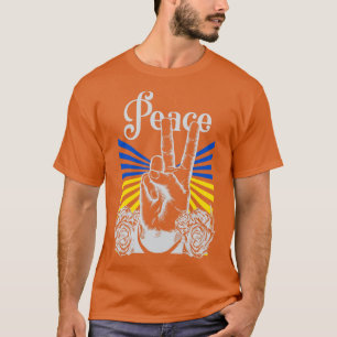 NoUkriane Flag Peace For Ukraine 2 T-Shirt