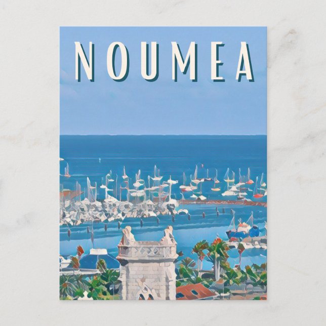 Noumea Photo Vintage Postcard (Front)