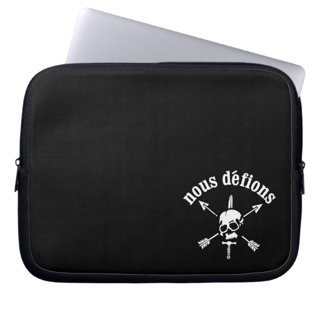 Nous Defions Laptop Cover (Front)