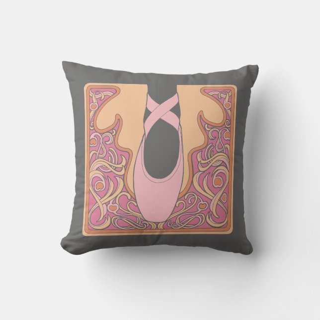 Nouveau Ballet Cushion (Front)