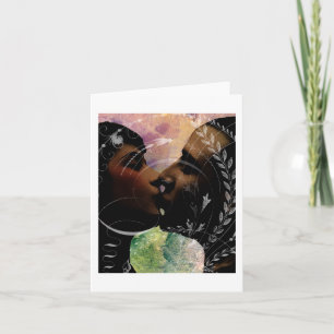 Nouveau Kiss Note Card