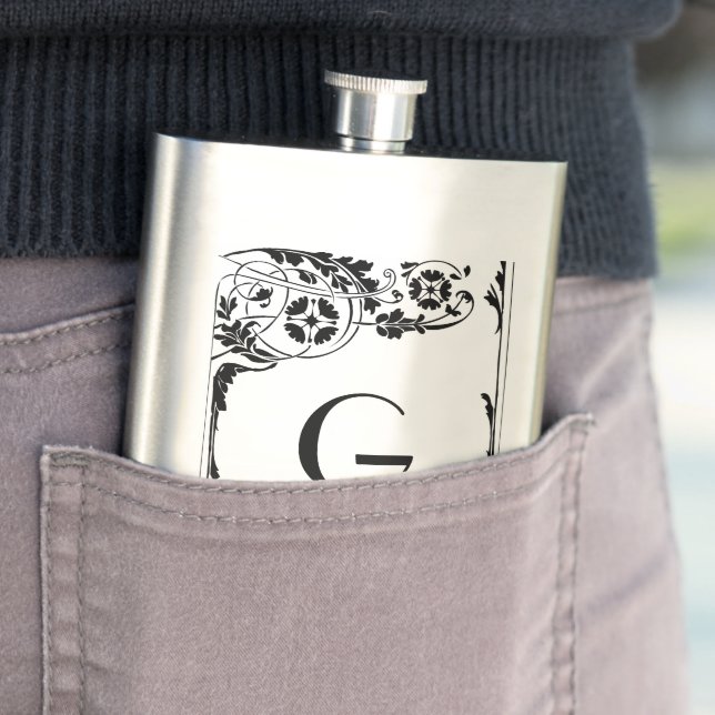 Nouveau Monogram Hip Flask (In Situ)