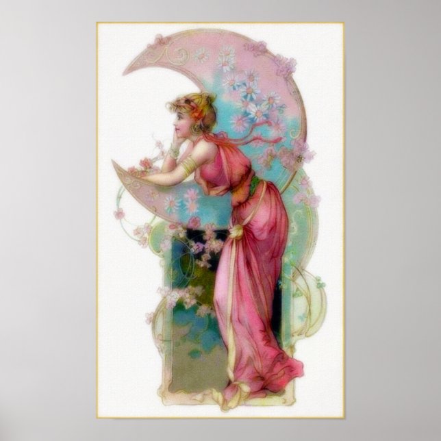 Nouveau Moon Poster (Front)