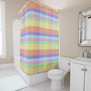 Nouveau Plaid NRB Shower Curtain