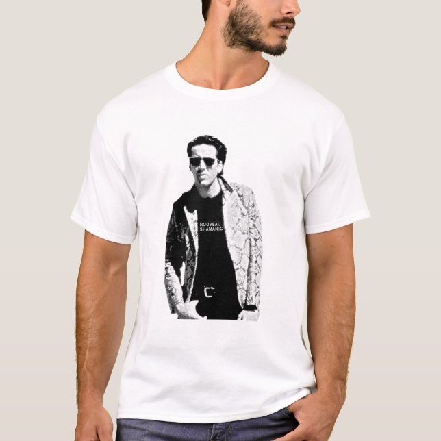 Nouveau Shamanic Snakeskin Cage T-Shirt (Front)