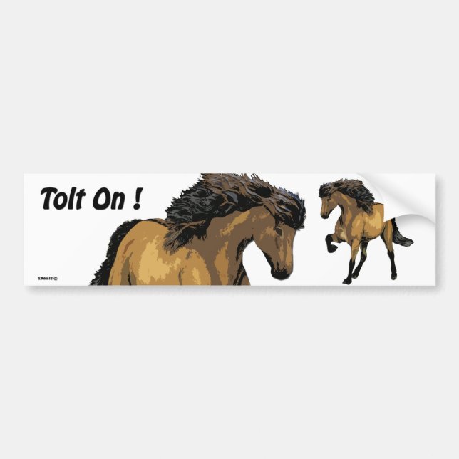 Nouvelle Vogue Bumper Sticker (Front)