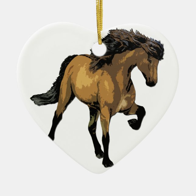 Nouvelle Vogue Ceramic Tree Decoration (Front)